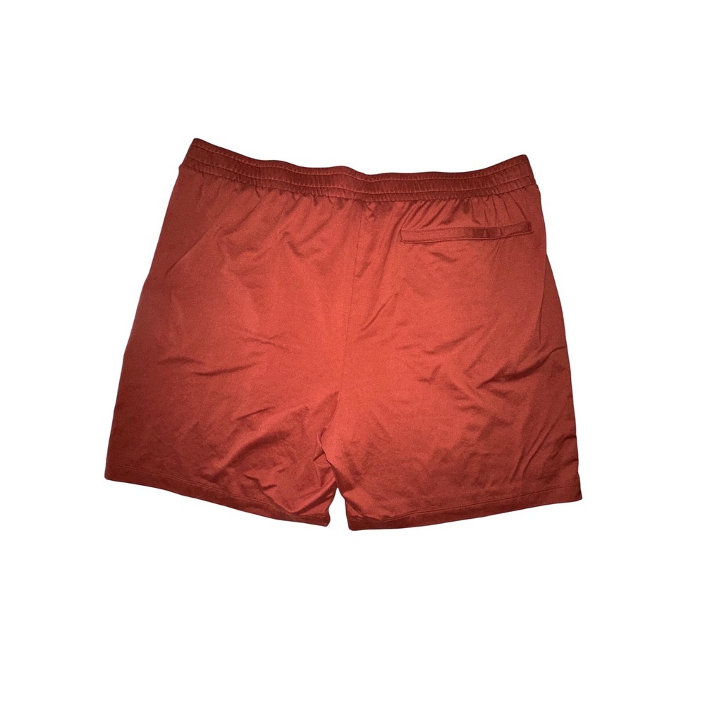 SKIMS Jersey Lounge Men's Relaxed Shorts Size XXL Rust - Picture 7 of 8